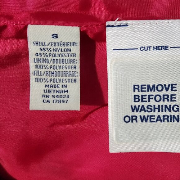 Old Navy Shiny Pink Patterned Jacket Size S - Picture 10 of 12